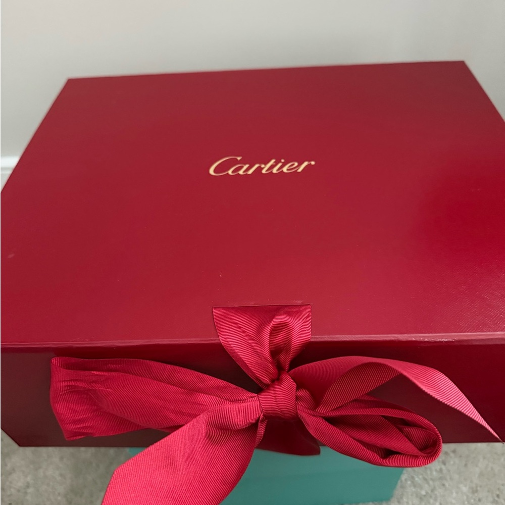 Cartier Red Gift Box with Ribbon - Picture 7 of 7